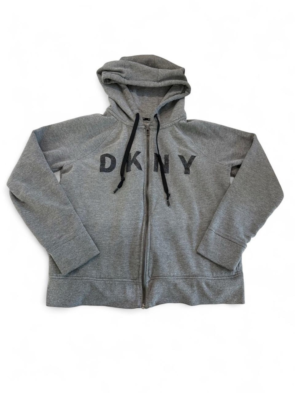 DKNY Sport Gray Full Zip Hoodie